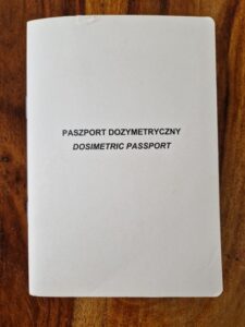 paszport dozymetryczny